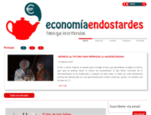 Tablet Screenshot of economiaendostardes.com